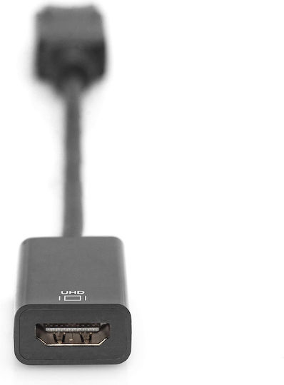 Digitus DisplayPort Male to HDMI Female Converter 1 Piece