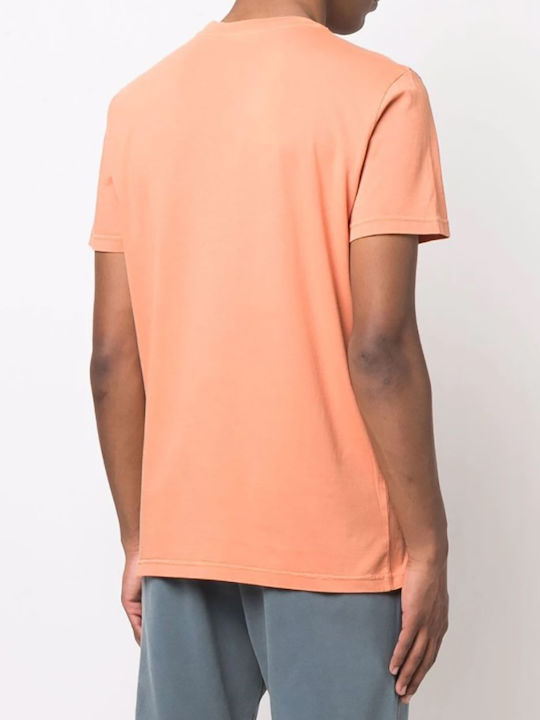 Diesel Men's Short Sleeve T-shirt Orange