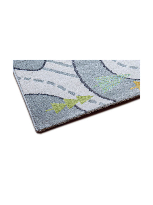 Klonaras 2709 Παιδικό Χαλί Grey 160x230cm Πάχους 10mm