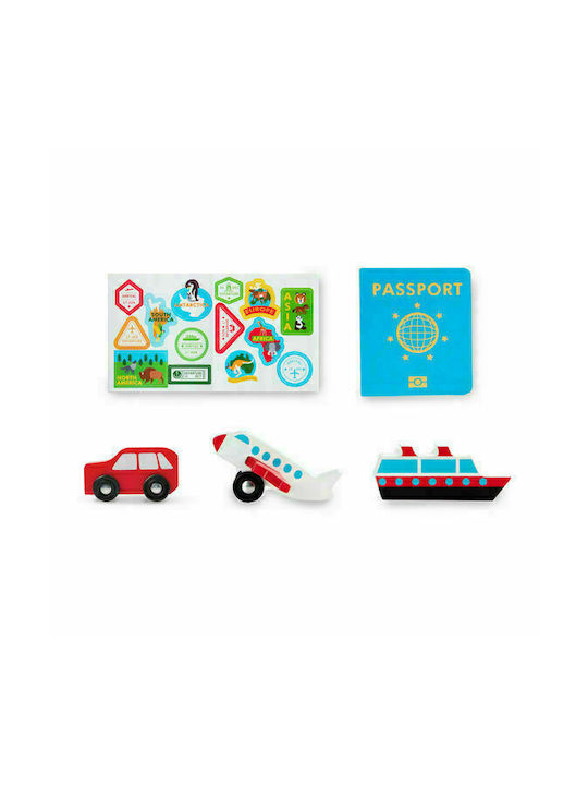 Melissa & Doug Κόσμος Παιδικό Χαλί Πολύχρωμο 100x102cm
