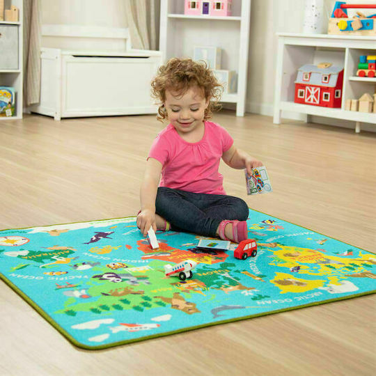 Melissa & Doug Κόσμος Πολύχρωμο 100x102cm