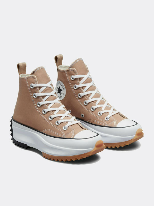 Run Star Hike Flatforms Μποτάκια Μπεζ