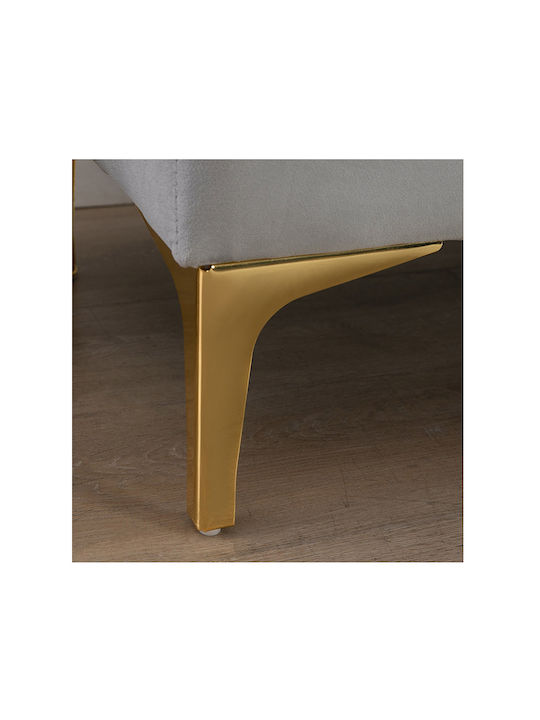 Wooden Gray Bench Stool 118x45x42cm
