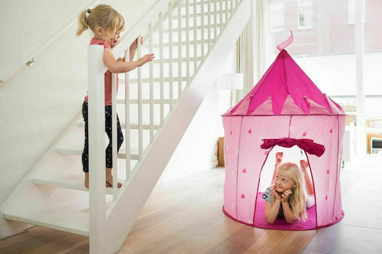 BS Toys Cort pentru Copii Castelul Pop Up Princess Roz pentru 3+ ani