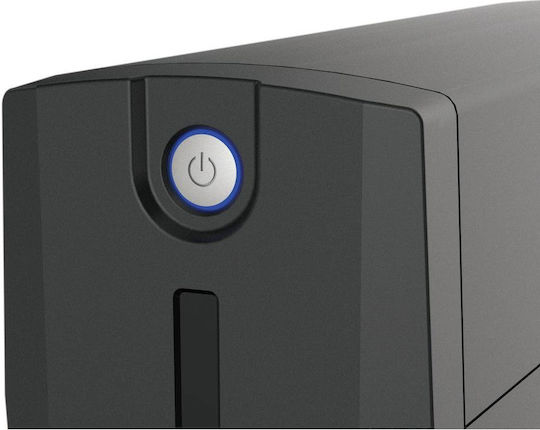 Conceptronic ZEUS01ES UPS Line-Interactive 650VA 360W με 2 Schuko Πρίζες