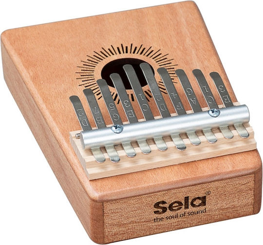 Sela Kalimba Mahon 10 Note Cu Difuzor