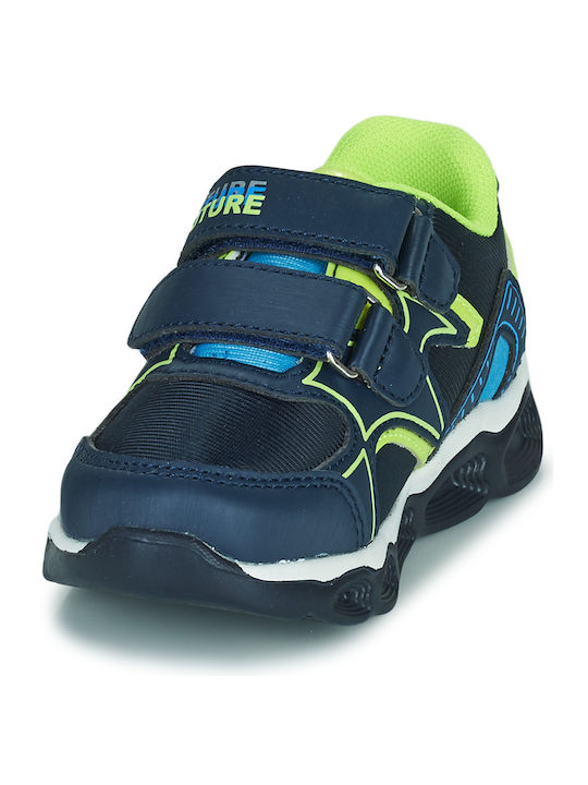 Παιδικά Sneakers με Σκρατς Μπλε