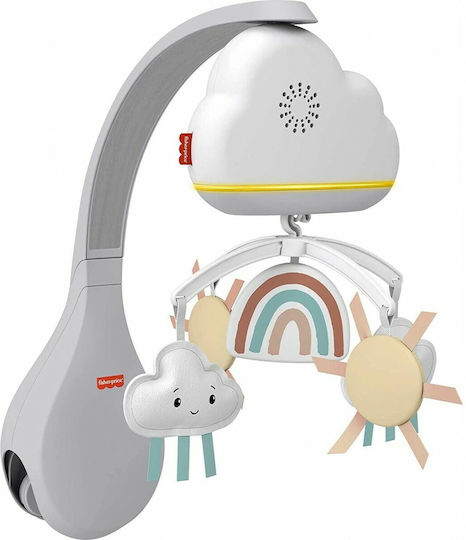 Fisher Price Mobile for Cot with Music and Rotation Rainbow HBP40