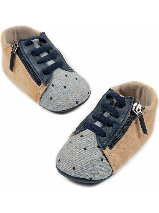 Babywalker Micro Pantofi De Botez Pentru Băieți Adidași