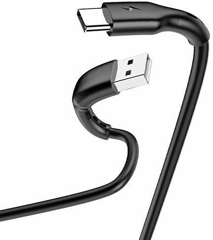 Lamtech USB 2.0 Cable USB-C male - USB-A 18W Black 2m (LAM446834)
