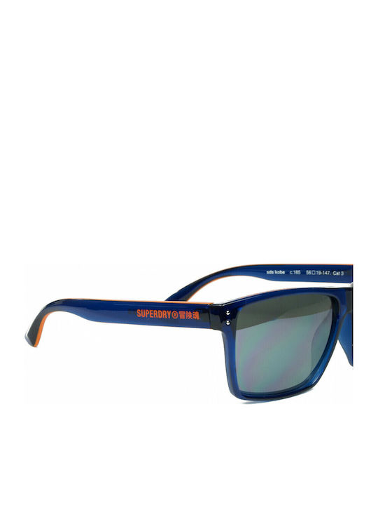 Superdry Kobe Men's Sunglasses with Plastic Frame 185