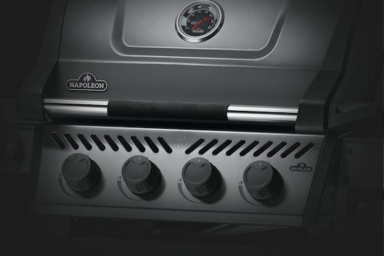 Napoleon Freestyle 425 SB Gas Grill with 4 pcs 16.6kW and Side Burner