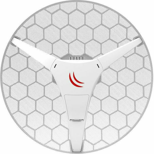 MikroTik LHG XL HP5 Външна WiFi Антена Параболична 27dBi с Тип Свързване Ethernet