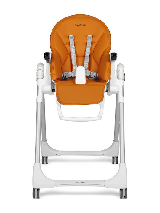 Peg Perego Prima Pappa Follow Me Αναδιπλούμενο Καρεκλάκι Φαγητού με Ρυθμιζόμενο Ύψος Πολύχρωμο