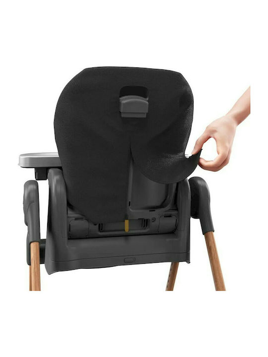 Maxi-Cosi Minla Foldable Highchair 6 in 1 with Metal Frame & Fabric Seat Gray