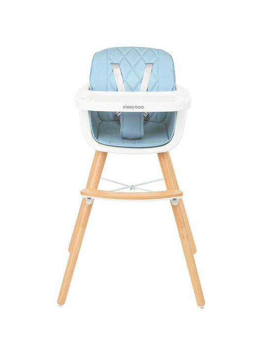 Kikka Boo Woody Baby Highchair 2 in 1 Blue