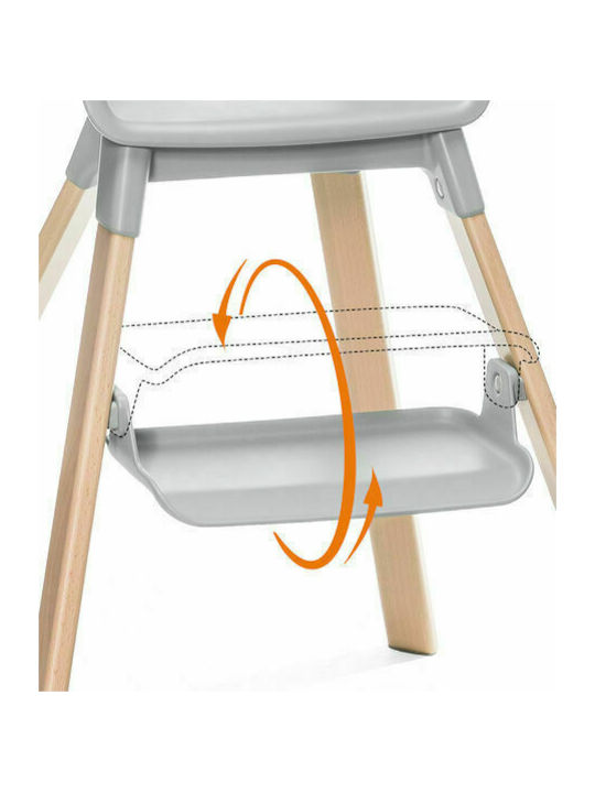 Stokke Clikk Καρεκλάκι Φαγητού Cloud Grey