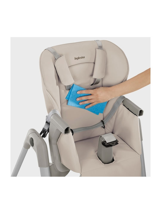 Inglesina My Time Foldable Baby Highchair with Adjustable Height Blue