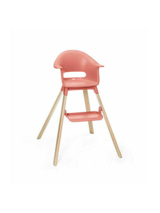 Stokke Clikk Baby Highchair Coral