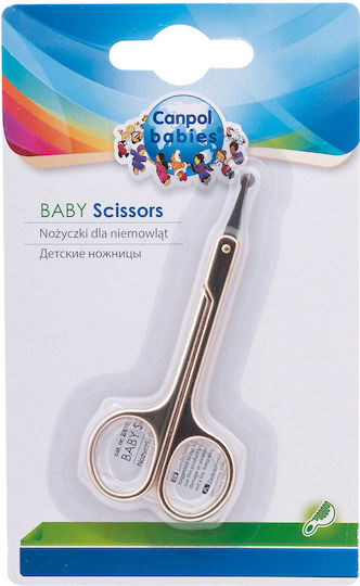 Canpol Babies Бебешка Ножичка за Нокти Сребрист 1бр