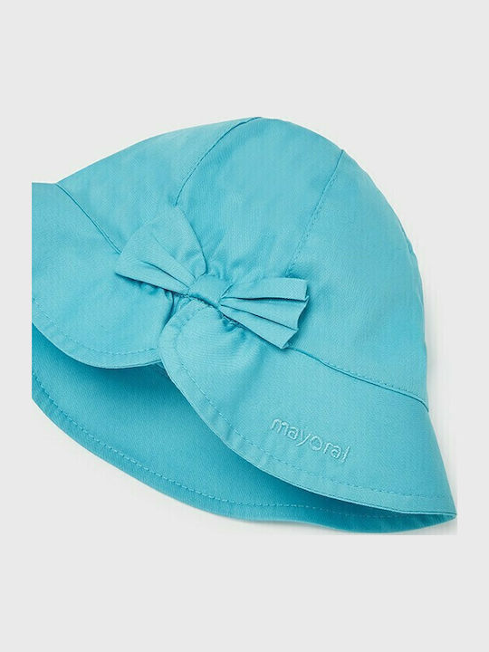 Mayoral Kids' Hat Bucket Fabric Ecofriends Turquoise