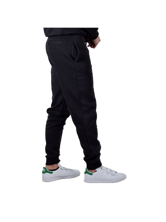 Jakey Sweatpants with Elastic Black