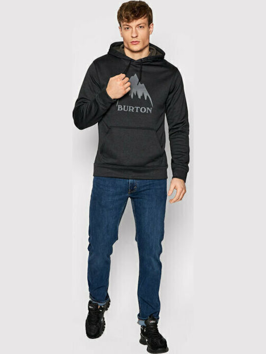Sweatshirt mit Kapuze Schwarz