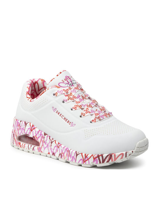 Loving Love Damen Sneakers Weiß
