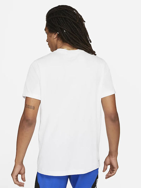 Jumpman Dri-Fit Athletic T-shirt White