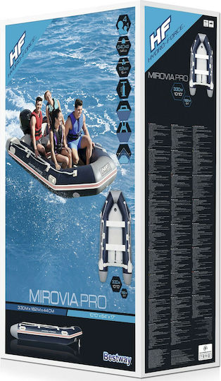 Bestway Φουσκωτό Σκάφος Hydroforce Mirovia Pro 2 Aτόμων 3.30m x 1.62m