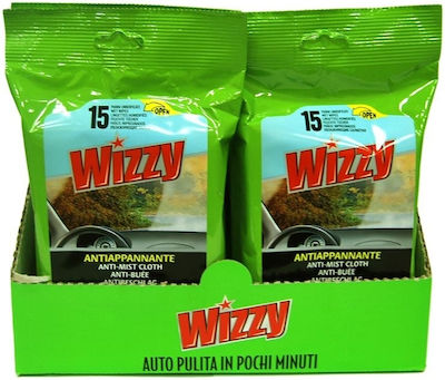 Arexons Anti-Mist Cloth Anti-Fog Car Window Wipes 15pcs