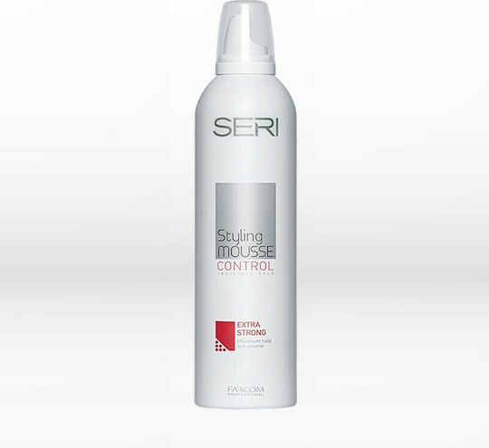Farcom Seri Styling Mousse Extra Strong Hold Αφρός Μαλλιών Όγκος 400ml
