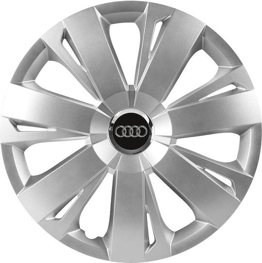 Auto Gs Set Capace De Roți Auto Energy Rc 4 Bucăți 14 Argintii