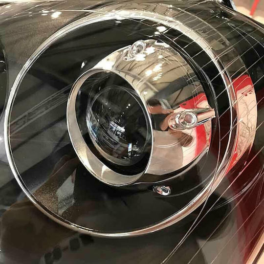 Carner Front Lights for Volkswagen Golf V GTI R32 Black 03-08 2pcs