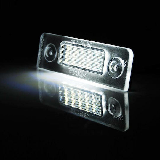 Tuning-Tec Φώτα Πινακίδας Led 12V για Skoda Octavia / Roomster 2τμχ