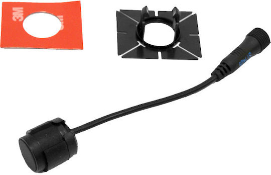 Steelmate Σύστημα Παρκαρίσματος Αυτοκινήτου με Buzzer και 4 Αισθητήρες 16mm σε Μαύρο Χρώμα