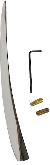 Auto Gs Antenă Auto Plafon Sport 12cm Înșurubat pentru Radio în Culoare Argintiu