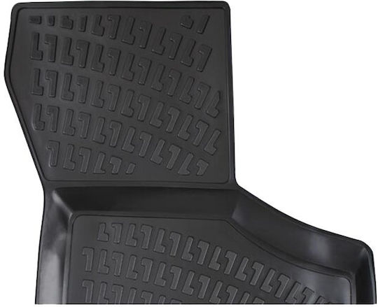 Rizline Set of Front and Rear Mats 4pcs Tray Type for Audi A3 2003-2012 Black