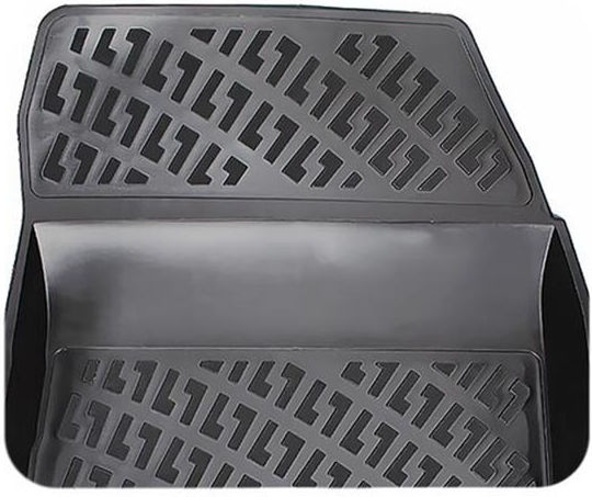 Rizline Set of Front and Rear Mats 4pcs Tray Type for Alfa Romeo Giulietta 2019 Black