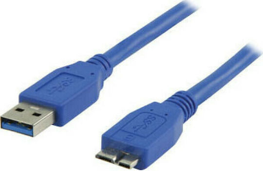 Lancom Редовна USB 3.0 до микро USB кабел Син 5м (C160-U3-AMMCB) 1бр