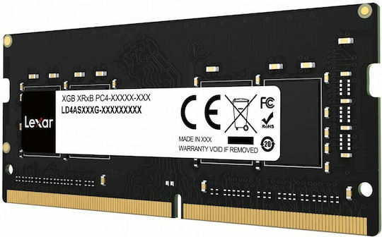 Lexar DDR4 με Module 1x32GB και Ταχύτητα 3200 για Laptop