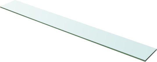 Shelves Wall 2pcs 100x12x0.8cm Transparent Shelves Wall 2pcs 100x12x0.8cm Transparent