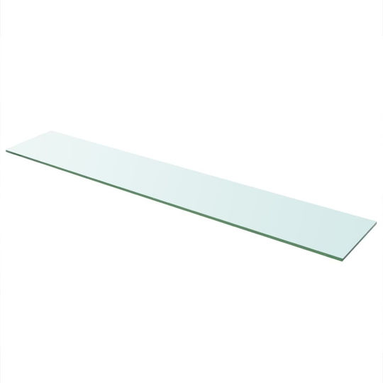 Shelves Wall 2pcs 110x20x0.8cm Transparent Shelves Wall 2pcs 110x20x0.8cm Transparent