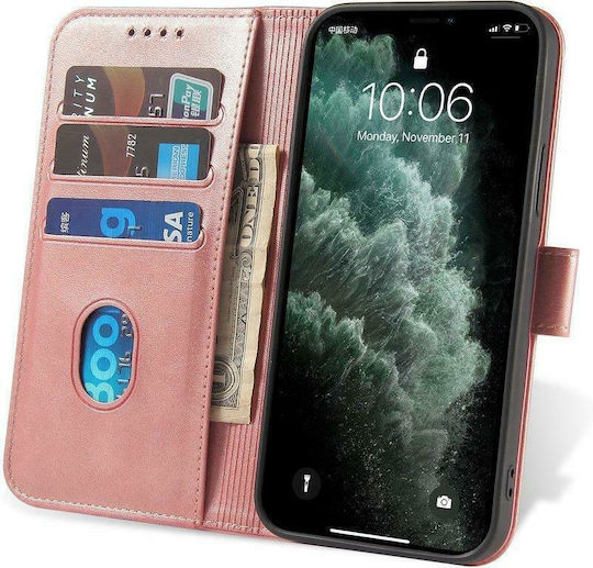 Hurtel Magnet Elegant Book Δερματίνης Ροζ (Xiaomi Mi 10T / Mi 10T Pro)