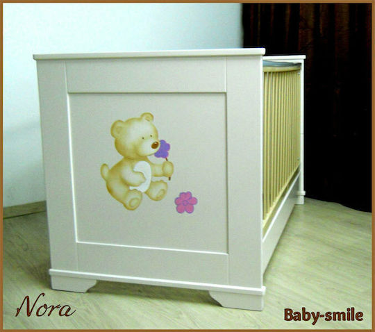 Baby Smile Babybett Nora Weiß
