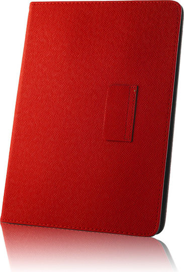 Orbi Hüllen Flip Cover Rote (Universell 10 Zoll)