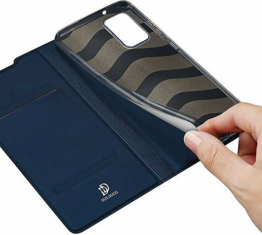 Dux Ducis Skin Pro Wallet Piele artificială Albastru marin (Galaxy Note 20)