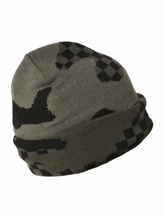 3am Never Sleep Beanie Beanie Knitted in Gray color