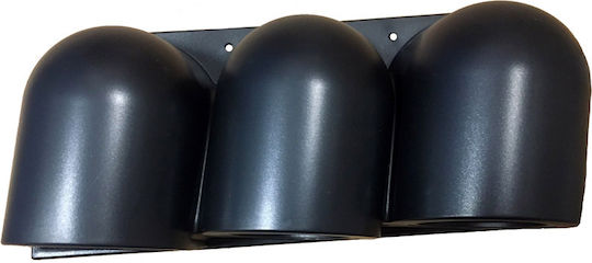 Auto Gauge Βάση Οργάνων Αυτοκινήτου Τριπλή 52mm για τοποθέτηση στο Ταμπλό