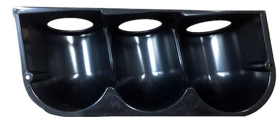 Auto Gauge Βάση Οργάνων Αυτοκινήτου Τριπλή 52mm για τοποθέτηση στο Ταμπλό